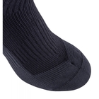 Image of SealSkinz Waterproof Cold Weather Mid Length Socks - Black/Grey