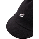 Image of SealSkinz Peaked Beanie Hat - Black