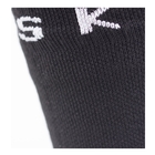 Image of SealSkinz Waterproof Warm Weather Soft Touch Mid Length Socks - Black/Grey/White