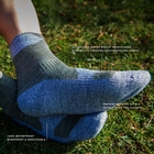 Image of SealSkinz Waterproof All Weather Ankle Length Socks - Black/Grey Marl