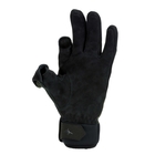 Image of SealSkinz Waterproof All Weather Sporting Gloves - Olive Green/Black