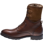 Image of Sebago Laney Lace Boot (Women's) - Cognac Leather / Suede