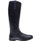 Image of Sebago Plaza Tall Boot (Women's) - Black Leather