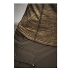 Image of Seeland Peak L/S T-Shirt - Military Olive Melange
