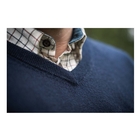 Image of Seeland Pine V-Neck Pullover - Dark Sapphire