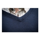 Image of Seeland Pine V-Neck Pullover - Dark Sapphire