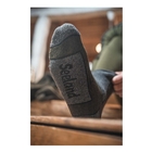 Image of Seeland Field Thermo Socks - 2pk - Pine Green Melange/Grey Melange