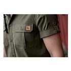 Image of Seeland Selous S/S Cargo Shirt - Grape Leaf