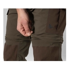 Image of Seeland Birch Zip-Off Trousers - Pine Green/Demitasse