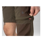 Image of Seeland Birch Zip-Off Trousers - Pine Green/Demitasse