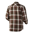 Image of Seeland Moscus Fleece Lined Shirt - Pine Green Check