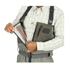 Image of Simms Freestone Z Stockingfoot Waders (2022 Model) - Dark Gunmetal