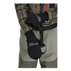 Image of Simms Windstopper Foldover Mitt - Black