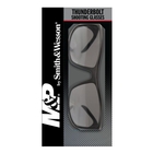Image of Smith and Wesson M&P Thunderbolt Shooting Glasses - Matte Black Frame/Smoke Lens