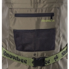 Image of Snowbee 210D Wadermaster Nylon Chest Waders - Cleated Sole - Sage Green