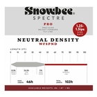 Image of Snowbee Neutral Density (Slow Sink) Fly Line - Ivory/Deep Red