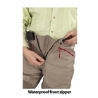 Image of Snowbee Prestige Breathable Bootfoot & Zip Front Waist Waders - Combi Felt Sole - Taupe
