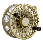 Image of Snowbee Prestige Gold Cassette Fly Reel - #5/6 with 3 Cassette Spools in Case