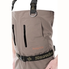 Image of Snowbee Prestige STX Stockingfoot Chest Waders - Grey Olive