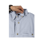 Image of Snowbee Solaris Long Sleeve Fishing Shirt - Pale Sky