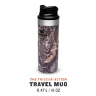 Image of Stanley X Mossy Oak Trigger Action Travel Mug - 0.47L - Mossy Oak Country DNA