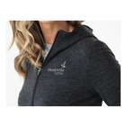 Image of Swarovski Merino Hoodie (Women's) - Anthracite