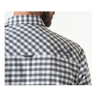 Image of Swarovski Plaid Shirt (Men's) - Green/Grey/White