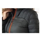 Image of Swarovski Puff Jacket (Women's) - Green