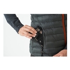 Image of Swarovski Puff Vest (Women's) - Green