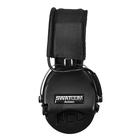 Image of Swatcom Tactical Active8 Military Grade WP Hearing Protectors w/Aux - Black