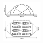Image of Terra Nova Expedition Cosmos Tent - Green