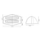 Image of Terra Nova Pioneer 2 Tent - Green