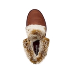 Image of Timberland Authentics Faux Fur Fold Down Boots (Women's) - Medium Brown Nubuck