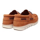 Image of Timberland Bradstreet 3 Eye Boat Shoes (Men's) - Medium Brown Nubuck