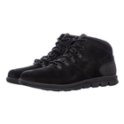 Image of Timberland Bradstreet Hiker Leather Casual Boots (Men's) - Black Nubuck