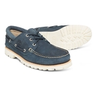 Image of Timberland Chilmark 3 Eye Handsewn Deck Shoes (Men's) - Midnight Navy Barefoot Buffed