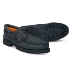 Image of Timberland Classic 3 Eye Lug Boat Shoe (Men's) - Black Nubucks