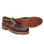 Image of Timberland Classic 3 Eye Lug Boat Shoe (Men's) - Brown Pull Up