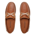 Image of Timberland Classic Boat Shoes (Men's) - Medium Brown Full Grain
