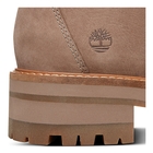 Image of Timberland Courmayeur Valley 6 Inch Boot With Authentic Shearling Lining (Women's) - Medium Grey (Taupe) Nubuck