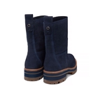 Image of Timberland Courmayeur Valley Mid Pull On Boots (Women's) - Navy Nubuck