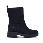 Image of Timberland Courmayeur Valley Mid Pull On Boots (Women's) - Black Nubuck