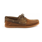 Image of Timberland Earthkeepers Heritage Boat 2-Eye Boat Shoe (Men's) - Rust Roughcut