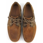 Image of Timberland Earthkeepers Heritage Boat 2-Eye Boat Shoe (Men's) - Rust Roughcut