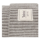 Image of Timberland Gulf Beach Ribbed Beanie (Men's) - Light Grey Heather