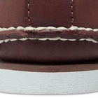 Image of Timberland Icon Classic 2 Tone 2 Eye Boat Shoe (Men's) - Dark Brown Smooth/Medium Brown Full Grain