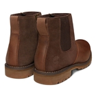 Image of Timberland Earthkeepers Larchmont Waterproof Chelsea Boots (Men's) - Gaucho Saddleback (Dark Brown) Full Grain
