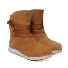 Image of Timberland Leighland Pull-On WP Boots (Women's) - Trapper Tan Silk Suede