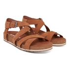 Image of Timberland Malibu Waves Ankle Sandals (Women's) - Saddle Naturebuck