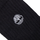 Image of Timberland Organic Cotton Crew Socks - 3 Pack (Men's) - Black